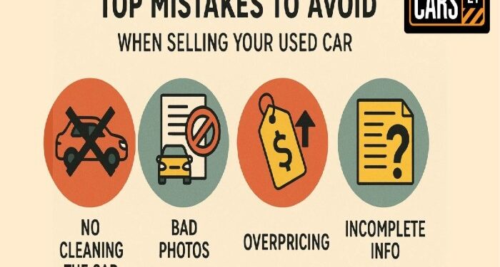 Top Mistakes to Avoid When Selling your Used Car - News Live